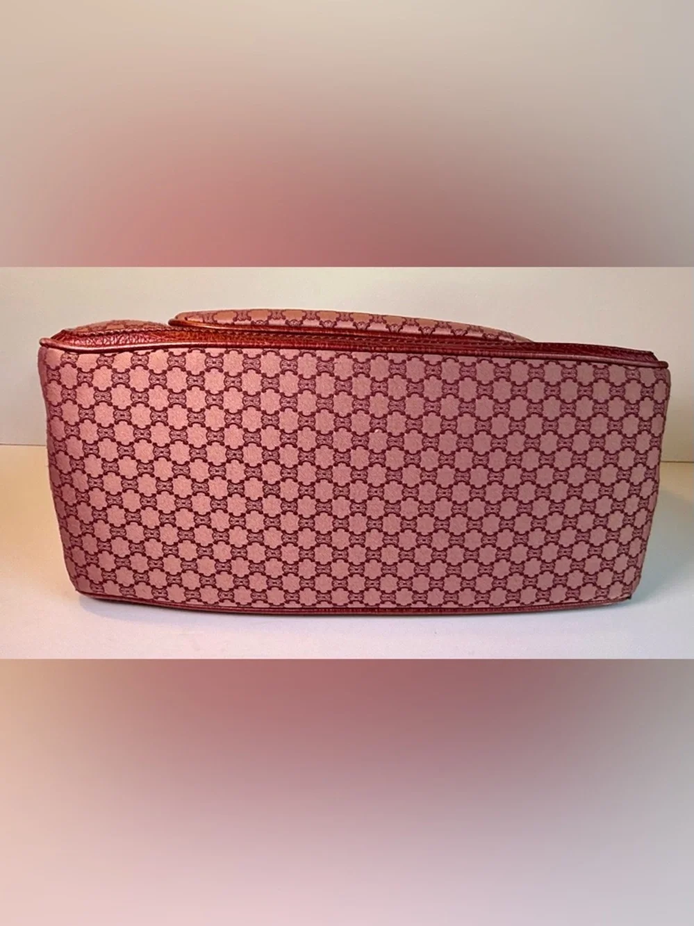 Celine Pink Macadam Boogie Bag Y2K Vintage Satchel